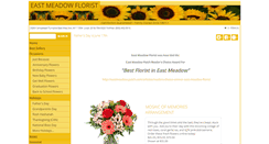 Desktop Screenshot of eastmeadowflorist.com